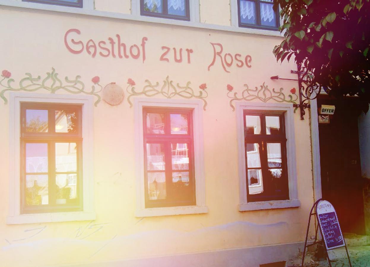 Gasthaus & Pension "Zur Rose" Weimar  Eksteriør bilde